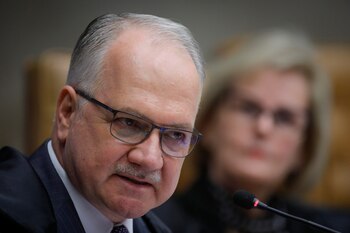 En la imagen, el juez