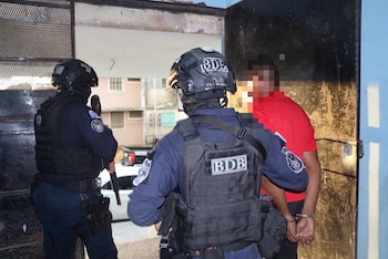 La justicia panameña ordenó la detención provisional de 22 imputados y validó cuatro acuerdos de pena dentro de la Operación Alianza. Tomada de la PN