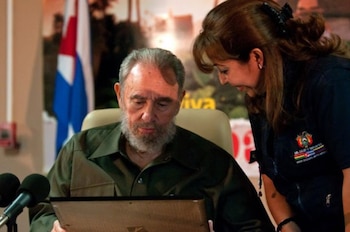18/08/2010 Fidel Castro con una médico cubana
POLITICA CUBA LATINOAMÉRICA INTERNACIONAL
EUROPA PRESS/ROBERTO CHILE/CUBADEBATE