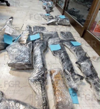 Condenan a 19 presuntos integrantes del CJNG con hasta 18 años de prisión tras un enfrentamiento con el Ejército en Jalisco. Crédito: FGR