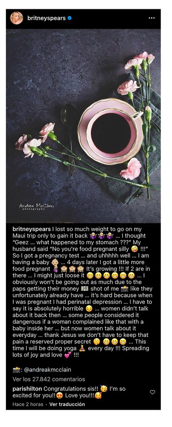 El anuncio de Britney Spears