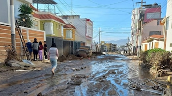 Una calle en Arequipa luce