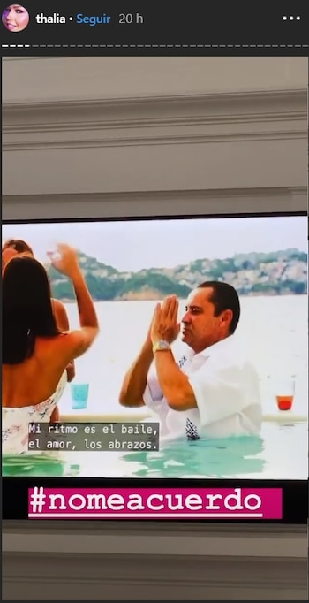 Thalía compartió fragmentos del reality