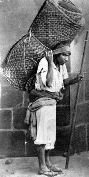 Se acostumbraba a envolver a