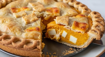 La tarta de calabza es