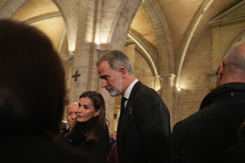Los reyes Felipe VI y