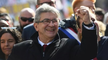 Jean-Luc Mélenchon, lider de La