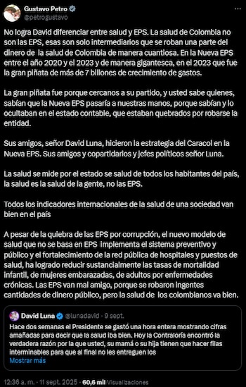 Gustavo Petro se le fue