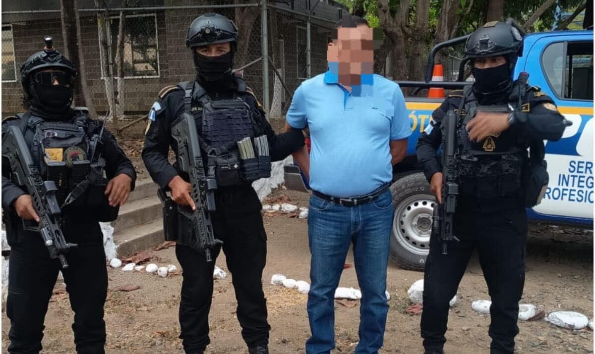 Jorge Edy Peláez Martínez, de 52 años, posee una orden de captura con fines de extradición hacia Estados Unidos. (Cortesía: Ministerio de Gobernación Guatemala)