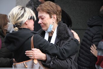 Flor Peña consoló a los