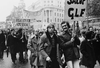 Primeras marchas de homosexuales por