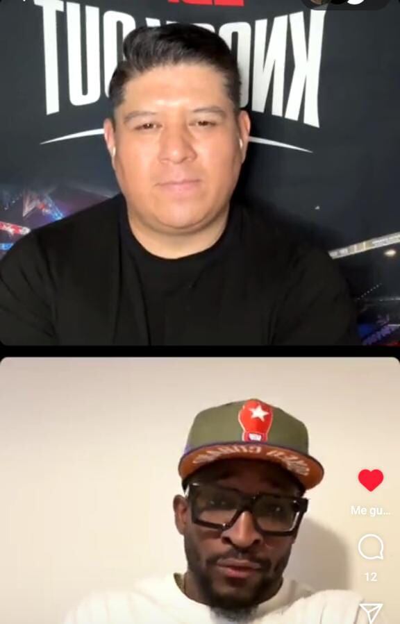 En entrevista con Salvador Rodríguez de ESPN Knock Out, el cubano se dijo satisfecho con el resultado (Captura de pantalla - Instagram: Salvador Rodríguez)