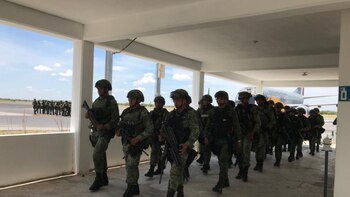 Arribaron miembros del Ejército a