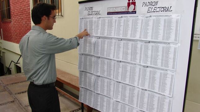 Hasta el 4 de marzo de este año, 107.165 electores peruanos aún no habían renovado su DNI de menores de edad para las elecciones de 2026.