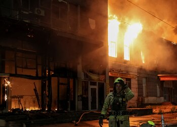 Ucrania acusó a Rusia de responder a la Operación Telaraña con la muerte de civiles inocentes: “Son acciones terroristas” (REUTERS/Stringer)