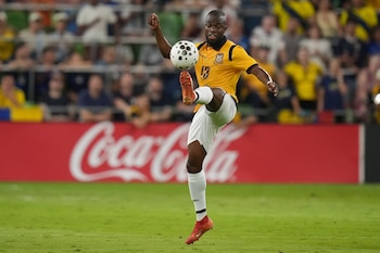 ARQUIVO - O atacante equatoriano Enner Valencia (13) durante amistoso contra os Estados Unidos, sexta-feira, 10 de outubro de 2025, em Austin, Texas. (Foto AP/Eric Gay)