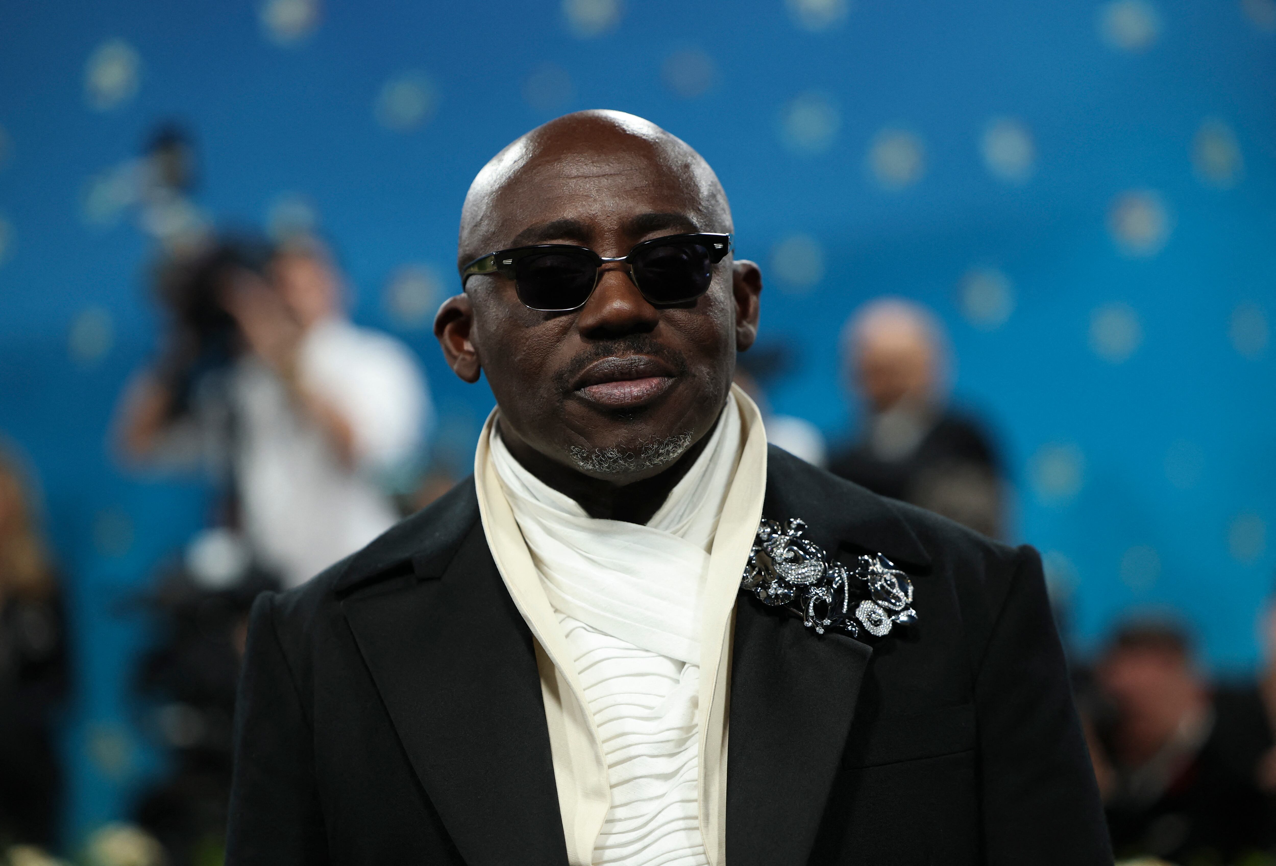 Edward Enninful  dirigió British Vogue entre 2017 y 2023. (REUTERS/Mario Anzuoni)