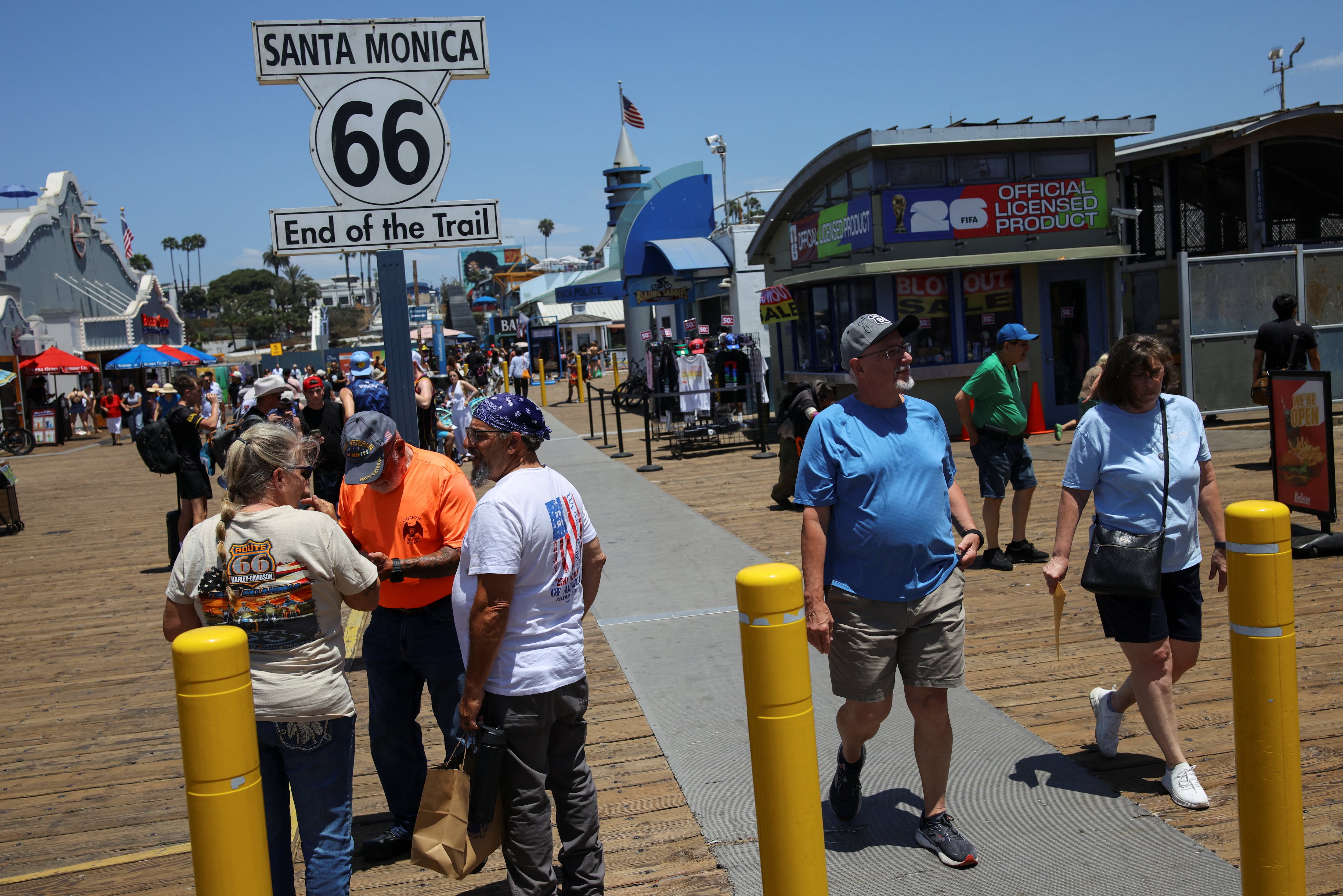 El sur de California atraviesa un verano con humedad inusual y puntos de rocío más propios de Florida (REUTERS/Daniel Cole)