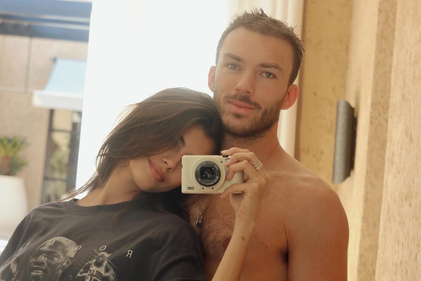 Ambos se intercambian mensajes cariñosos en redes sociales