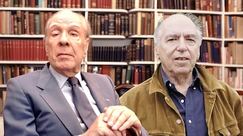 Borges dialogaba con Osvaldo Ferrari,