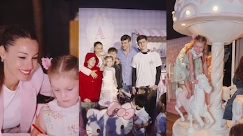 Así fue la fiesta de cumpleaños de Anita, la hija de Pampita y Roberto García Moritán, con toda su familia ensamblada
