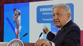 AMLo habló sobre el clavadista Osmar Olvera que ganó medalla de bronce en 3m