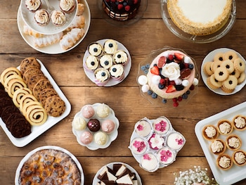 En Egipto unos cupcakes con