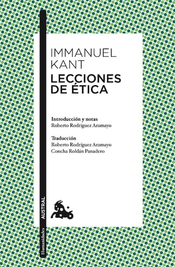 'Lecciones de ética', de Immanuel Kant.