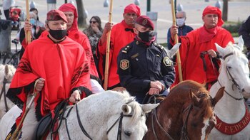 Berni junto a la Guardia