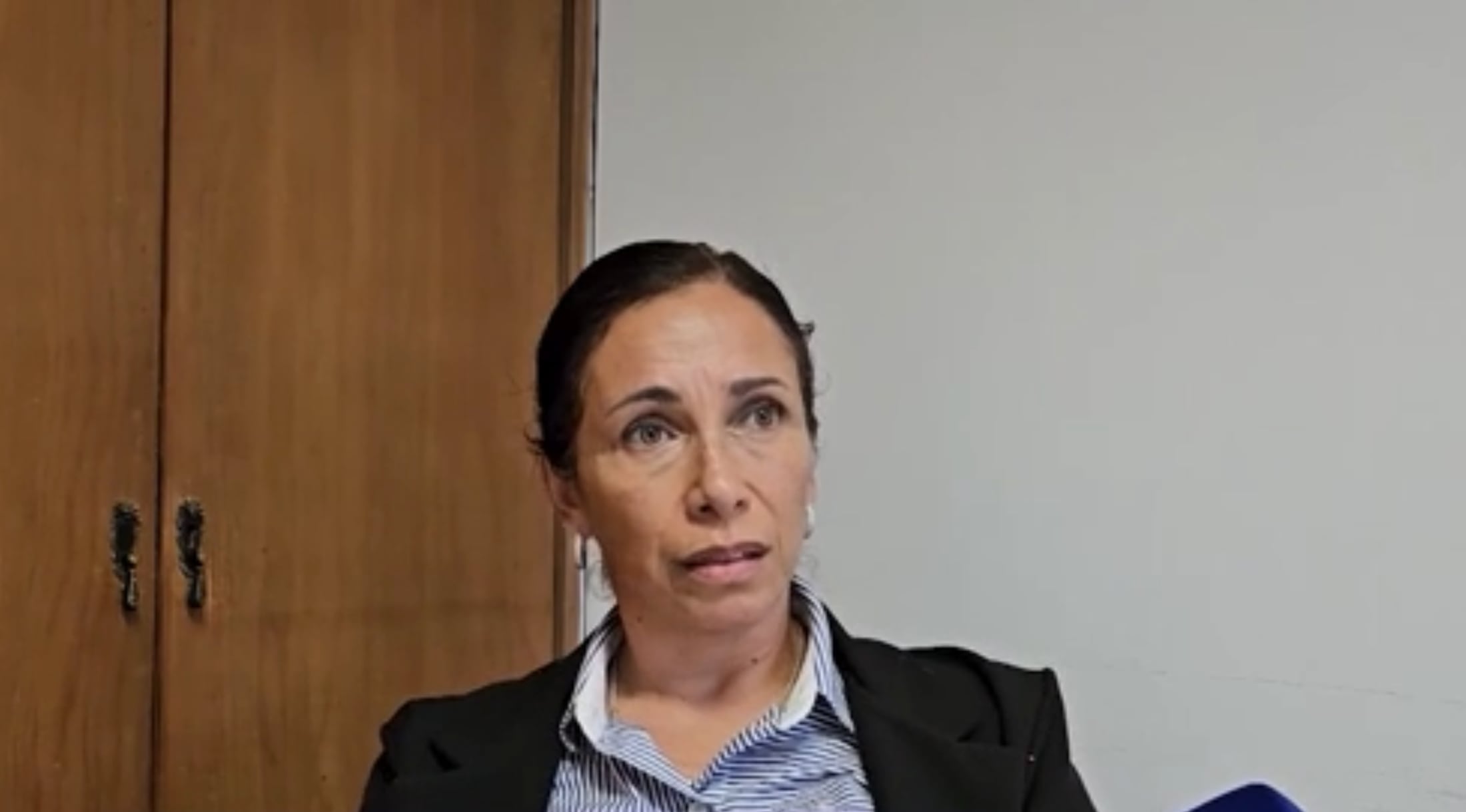 Fiscal uruguaya Luciana Jesús (Captura Subrayado/Canal 10)