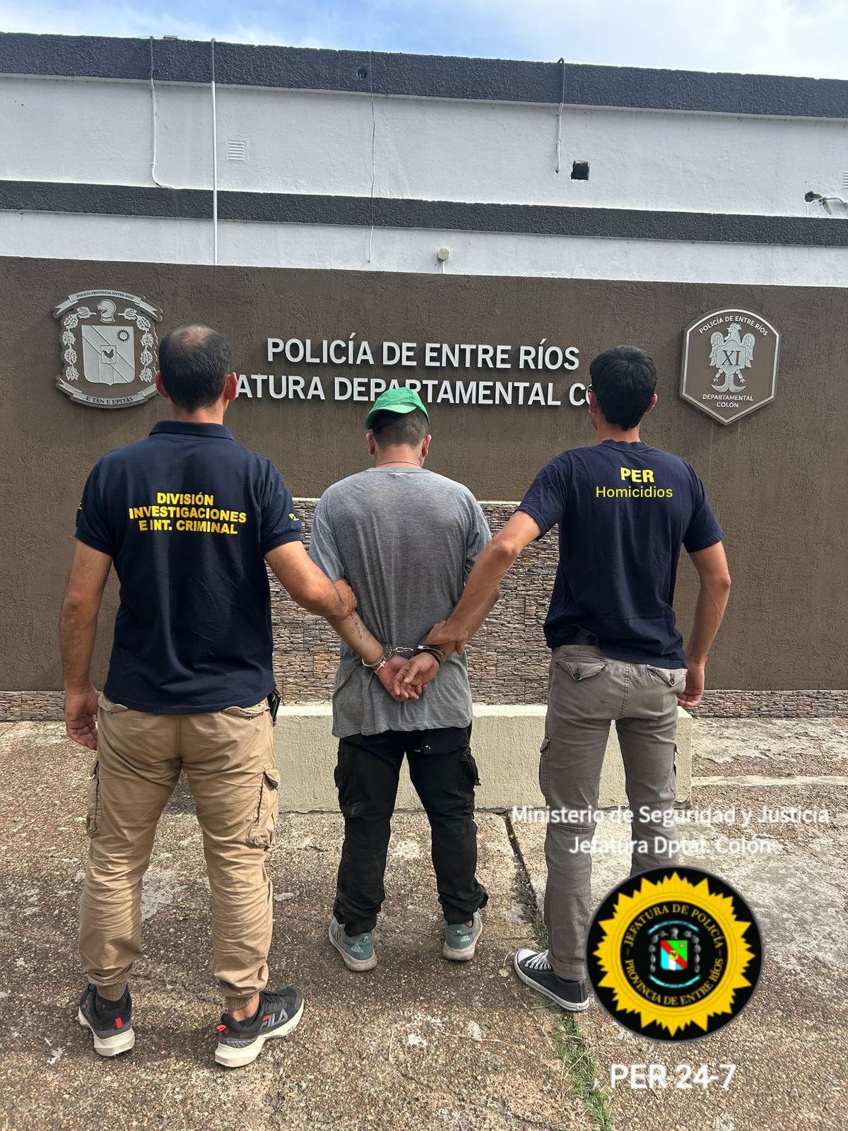 Así fue la detención del principal acusado por el crimen