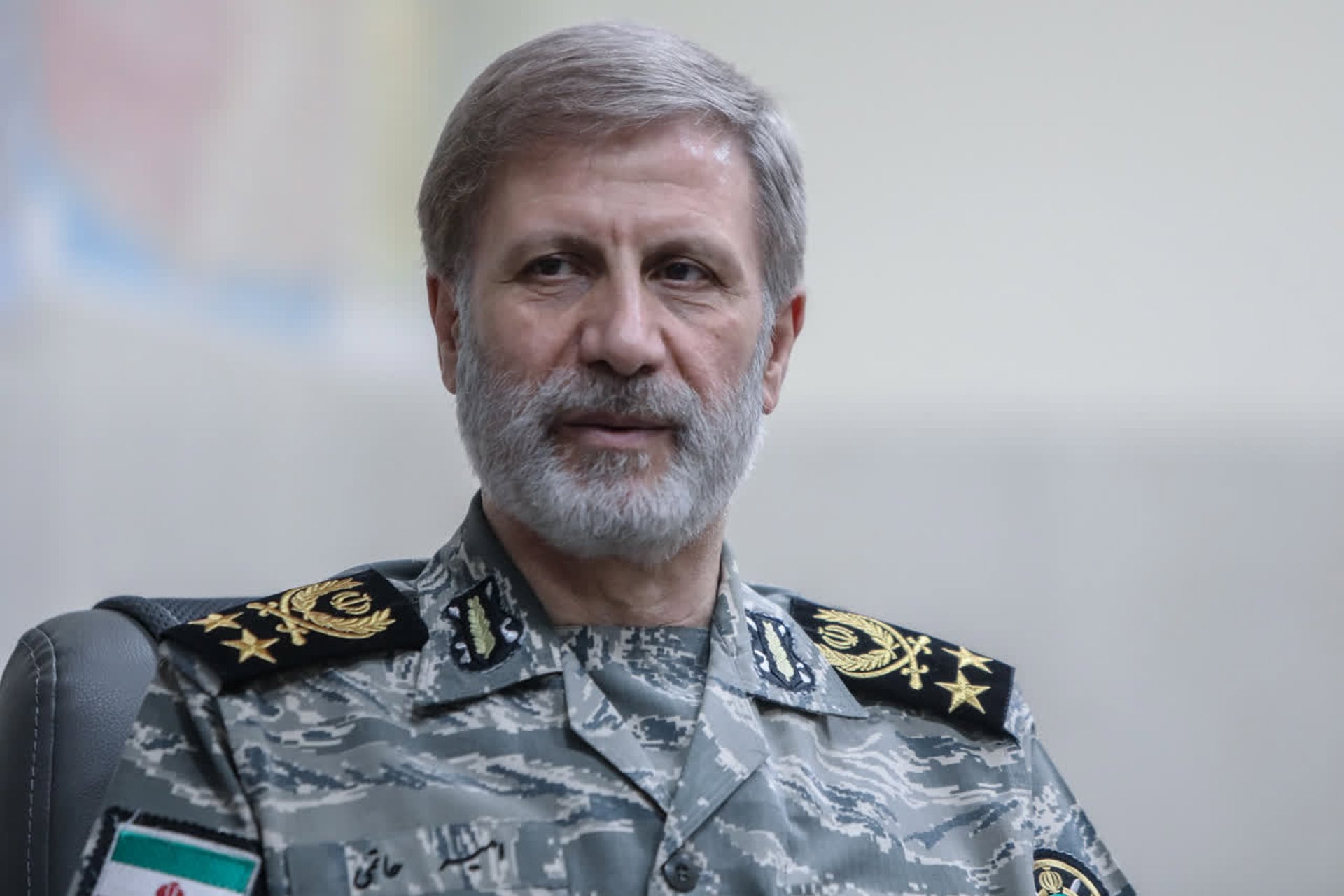 12/09/2026 September 12, 2026, Tehran, Iran: Islamic Revolutionary Guard Corps Commander-in-Chief Major General Ahmad Vahidi meets Iranian Army Commander Major General Amir Hatami in Tehran, Iran, on September 12, 2026. The two commanders held talks to review the latest battlefield developments and military coordination between the IRGC and the army, according to Iranian state and military media.POLITICA Sepahnews / Zuma Press / Europa Press