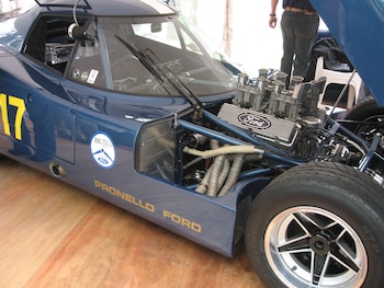 El detalle del motor: llevaba