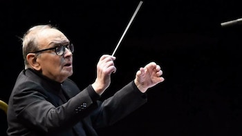 El compositor Ennio Morricone.