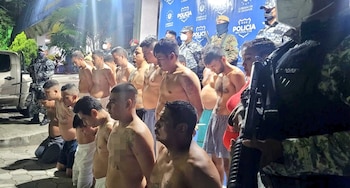 Autoridades reportaron la captura de 8,026 personas en 13 días del Régimen de excepción y anunciaron un incremento en las detenciones. (Foto: PNC)