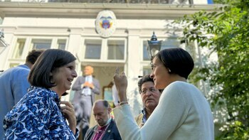 Ministra de Ambiente está de