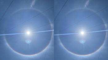 Halo solar en Lima: ¿qué