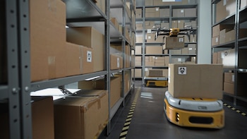 Robots en logística