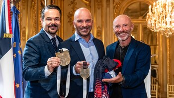 Con David Trezeguet como padrino,