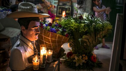 Así celebraron los 115 años de Jesús Malverde, el ‘Santo Patrón’ de los narcotraficantes