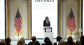 First Lady Melania Trump Delivers Keynote at IMPERIA Summit from the NYSE