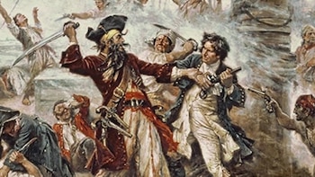 Arqueólogos, tesoros hundidos y La Venganza de la Reina Ana: la historia de Barbanegra, el pirata más temido del Atlántico