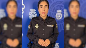 Captura de pantalla del vídeo publicado por la Policía Nacional. (TikTok)