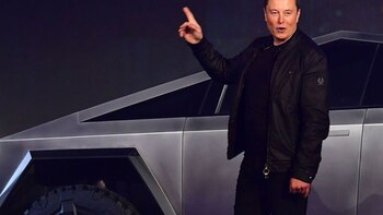 Elon Musk en la presentación