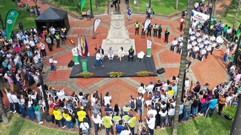 Reabrieron la Plaza de Cayzedo