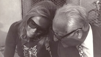 Enzo Ferrari junto a Fiamma