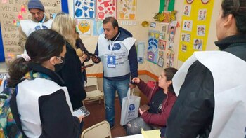 El gobernador Ahuad recibe el