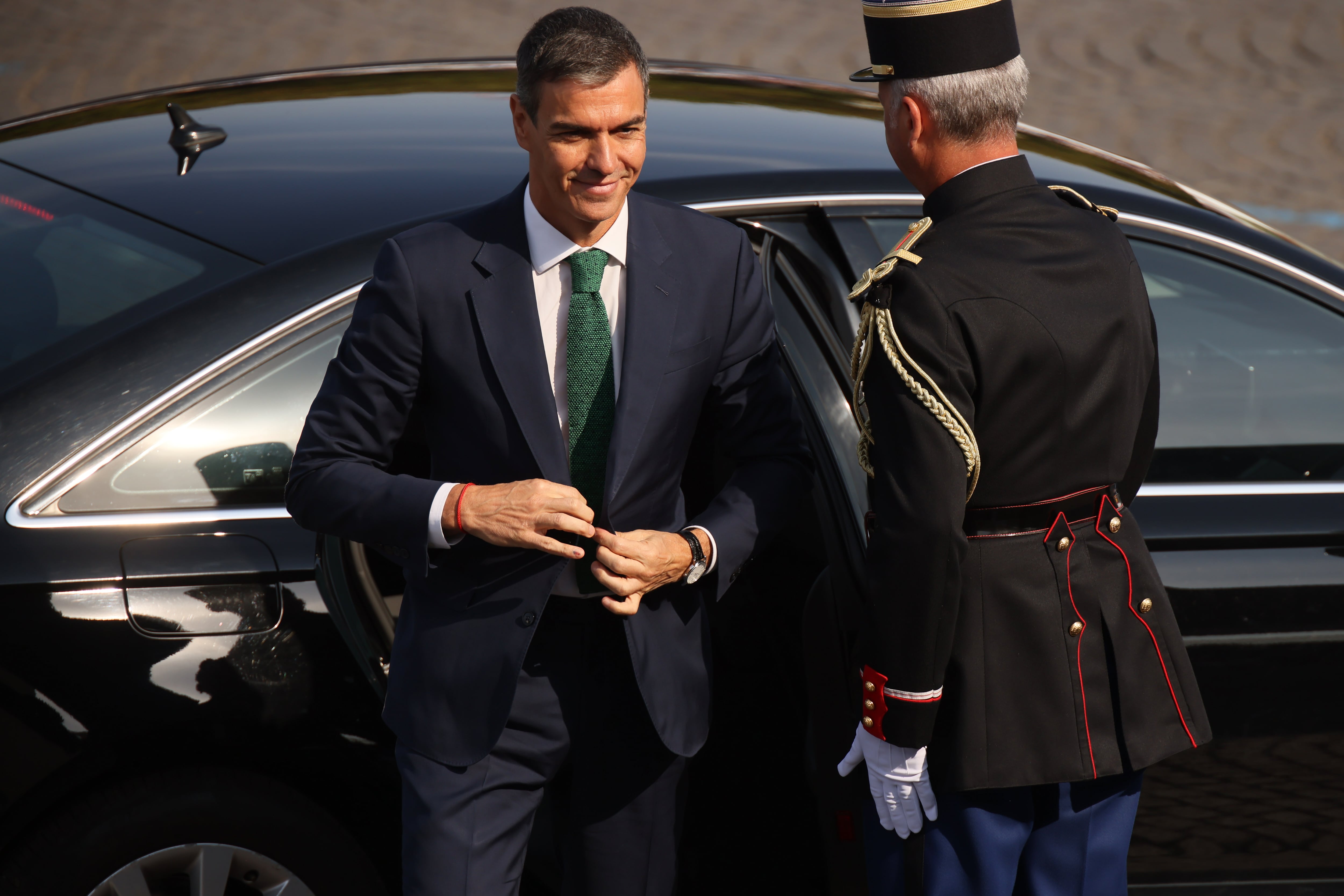 El presidente del gobierno español Pedro Sánchez. (AP Foto/Thomas Padilla)