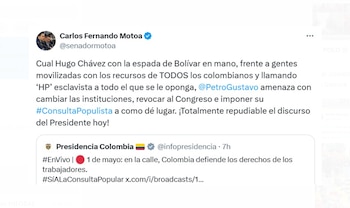 Carlos Fernando Motoa comparó el