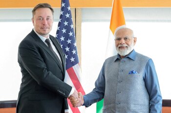 Musk y Modi mantuvieron un